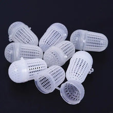5Pcs Fish Lure Fishing Baits Cage Trap Feeder Holder Fish Lure Plastic Basket