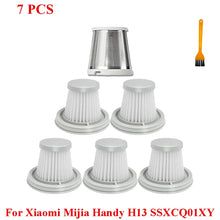 Accessories For Xiaomi Mijia Handy Vacuum Cleaner SSXCQ01XY H13 Hepa Filter Cover Home Car Mini Wireless Vacuum Spare Parts