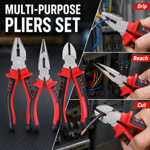 Electric Wire Pliers Large Opening Sharp Multifunction Tool for Cutting Twisting Gripping Metal Wires Heavy Duty Industrial Tool