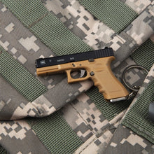1:3 Scale Alloy Empire G17 Half Alloy Gun Model Keychain Shell Pop-up Detachable Decompression Toy Men's Gift