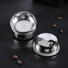 Pressurized Espresso Filter Basket, 51/54/58mm Single or Double Cup