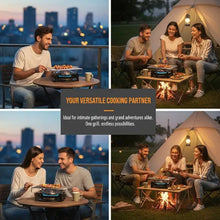 Household Kitchen Barbecue Grill Portable Gas Stove Top BBQ Rack NonStick Cooking for Countertop Outdoor Indoor Use