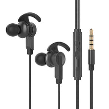 Auriculares estéreo con cable de 3.5 mm, micrófono con cancelación de ruido, para juegos PUBG, deportes, bajos y diseño de aleta de tiburón