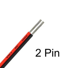 2/3/4/5/6 Pin LED Extension Cable 22 20 18 Gauge 12V Electrical Wire For 5050 SMD RGB RGBW WS2812B LED Strips Bulb JST Connector