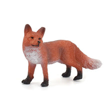 Artificial Deer Family Fox Rabbit Squirrel Animals Figures Woodland Creatures Figurines Miniature Toys Cake Toppers Home Decor