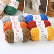 50g 1pc Hand Knitting Milk Cotton Yarn Knitted Blanket Sweater Scarf Doll Crochet Yarn wool thread line Crocheting amigurumi