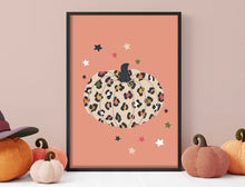 Vintage Floral Pumpkin Canvas Poster, Pink Autumn Halloween Wall Art Print - image 20