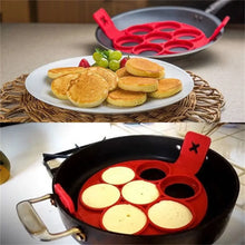 Egg Pancake Ring Nonstick Pancake Maker Mold Silicone Egg Cooker Fried Egg Shaper Omelet Moulds for Kitchen Baking Accessories