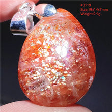 Natural Red Green Strawberry Quartz Arusha Orange Sunstone Pendant Necklace Women Men Jewelry Flash Fashion Stone Beads AAAAAA