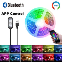 RGB 5050 LED Strip Lights with Bluetooth App, USB TV Backlight, 3m to 30m - image 8