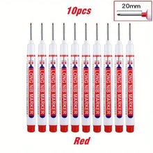 5/10/20Pcs Deep Hole Long Nib Head Markers For Metal Perforating Pen Waterproof Bathroom Woodworking Decoration Multi-Purpose