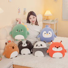 40cm Cuddly Squishy Penguin Pig Rabbit Panda Crab Kawaii Zoo Animal Plush Pillow Soft Plushie Peluche Doll Kids Birthday Gift