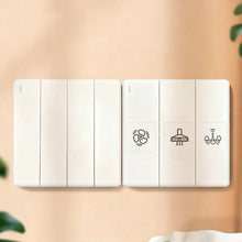 Clear Transparent Light Switchs Label Sticker Waterproof Switchs Panel Labels