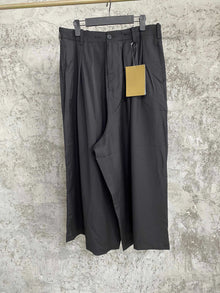 TOP-YAMAMOTO original design loose and versatile casual pants, wide-leg pants, skirt pants, simple and classic, dark style men