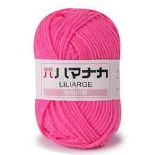 25g Soft Milk Cotton Knitting Yarn Anti-Pilling High Quality Knitting 4ply Cotton Yarn For Crochet Scarf Sweater Hat Doll Craft