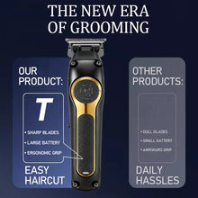 kemei Usb Rechargeable Hair Clippers Dlc Blade Cordless Electric Hair Trimmer Men Barber KM-2350