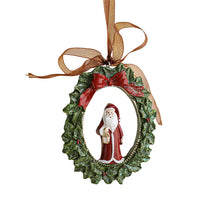 Vintage Hand-Painted Resin Christmas Ornament, Bear, Bell, Tree and Pegasus - image 20