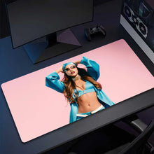 E-Emilia Singer Mernes .mp3 Mousepad Computer Office Game Table Mats XXL Rubber Anti-slip Gaming Keyboard Long Desk Pads