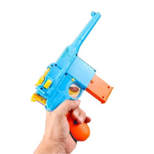 Hot 2025 Mauser C96 Toy Gun with Soft Bullets - 7-Round Ejectable Magazine & Removable Shell for Tactical Role Play Shooting Toy