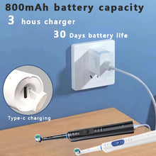 Rotating Electric Toothbrush 3 Modes USB Fast Rechargeable Rotary Electric Toothbrush with Timer Travel Case and 8 Brush Heads