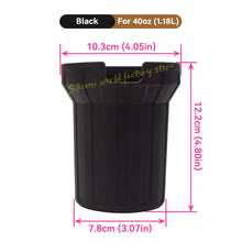 SW 40oz Silicone Cup Bottom Cover for Stanley Quencher Adventure Tumbler Protective Water Bottle Sleeve Antislip Cup Boot Sleeve