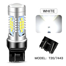 2 bombillas LED de luz diurna DRL Canbus sin error W21/5W 7443 T20 para Lada Kalina Granta Vesta