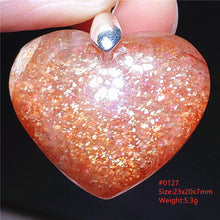 Natural Red Green Strawberry Quartz Arusha Orange Sunstone Pendant Necklace Women Men Jewelry Flash Fashion Stone Beads AAAAAA