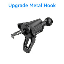 Car Phone Holder Accessories Universal 17mm Ball Head Base for Car Air Vent Clip Mobile Cellphone Support Stand Metal Hook