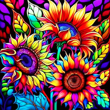 Huacan Diy 5d Diamond Mosaic Sunflower Full Round Sqaure Drill Painting Animal Butterfly New Collection Home Decor Rhinestone