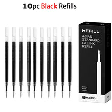 KACO Lucky Koi Gel Pens Gain Good Luck, Cute Carton 800m Writing Length Push Action Special Pen for Student Exams, Gift Stickers