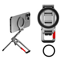 Soporte magnético para teléfono con mosquetón Flymile para accesorios de iPhone 18 Pro Max, 17, 16, 15, compatible con trípode MagSafe