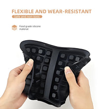 1 molde de silicona de grado alimenticio, bandejas para freidora de aire Ninja AF400EU, AF451EU y AF500DE, molde de revestimiento de silicona para freidora de aire