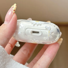 Wireless Bluetooth case for AirPods1/2 AirPods3  AirPods4 AirPods pro and pro2 tpu flower pattern earphone cover