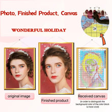 Cross Stitch Photo Custom Embroidery Kits Cotton/silk Thread Painting DIY Needlework DMC Set Counted Printed on Canva Gift Home