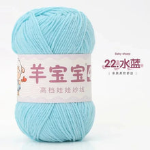 50g 1pc Hand Knitting Milk Cotton Yarn Knitted Blanket Sweater Scarf Doll Crochet Yarn wool thread line Crocheting amigurumi