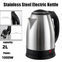 2L Food-grade Stainless Steel Electric Kettle Fast Boiling Hot Water Heater, Multi-purpose Teapot for Coffee, Beverage Daily Use