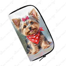 Watercolor Yorkshire Terrier Long Wallet, Zip Card Holder and Clutch for Women - image 5