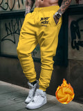 Autumn Winter Running Joggers Sweatpants Sport Casual Trousers Fitness Gym Breathable Pants 2024 Number Printed Men's Pants New