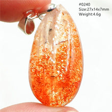Natural Red Green Strawberry Quartz Arusha Orange Sunstone Pendant Necklace Women Men Jewelry Flash Fashion Stone Beads AAAAAA