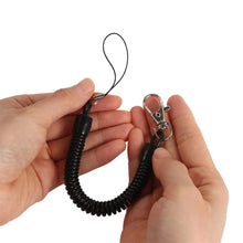 Phone Accessories Spring Rope Spiral Telephone Line Running Phone Rope Mobile Phone Strap Key Lanyard Bungee Cord Elastic Rope