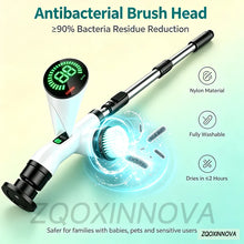 Electric Spin Scrubber, Bathroom Cordless Cleaning Brush Power Scrubber with  Replaceable Brush Heads, Electric Cleaning Brush