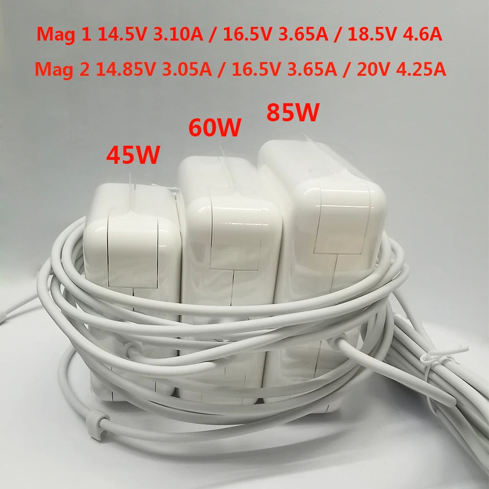 45W 60W 85W Power Adapter Compatible with MacBook Charger for MacBook Air/Pro Magsafe 1 / 2 Magnetic Power Adapter Charger A1286