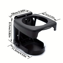 1pc Car Cup Holder, ABS Material, Foldable Beverage Stand for Office, RV, Yacht - Vehicle Drink Holder, Cup Holders for Vehicles