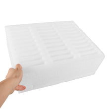 White Foam Phone Storage Box Multigrid Mobile Holder For School Office Baskets Cell Management Case Portable ganizer With