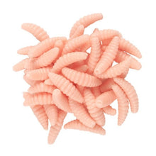 50Pcs Soft Silicone Maggots Baits Fishing Lures Artificial Baits Jigging Wobblers