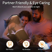 USB-C Rechargeable LED Clip-On Book Light with 3 Color Temperatures - image 5