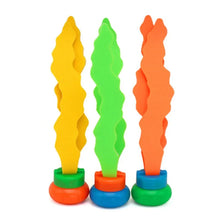 2024 new 1/3 Piece Kids Sports Pool Toys Ocean Plant Shape Diving Toys Diving Swimming Training Pool