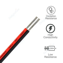 2/3/4/5/6 Pin LED Extension Cable 22 20 18 Gauge 12V Electrical Wire For 5050 SMD RGB RGBW WS2812B LED Strips Bulb JST Connector