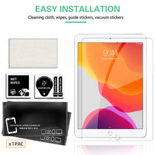 2pcs Tempered Glass Films for 2024 iPad Air 11/13 M2 Pro 11/13 M4 Screen Protector for iPad 3/4/5/6/7/8/9/10th Air 4/5 Pro 11