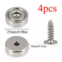 A16/A20/A25/A32 disc magnets with screw hole, ultra-strong grip, versatile for kitchen, workshop, notice boards, pantry storage